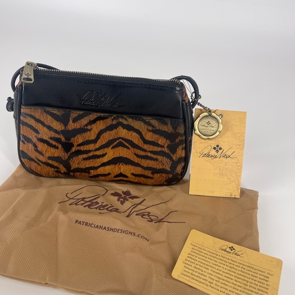 Patricia Nash Tiger Collection Crossbody NWT (PA3#5)